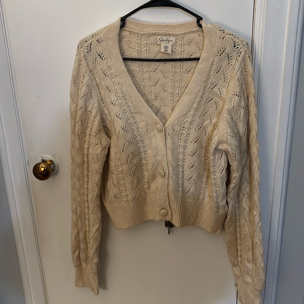 So soft beige cardigan!